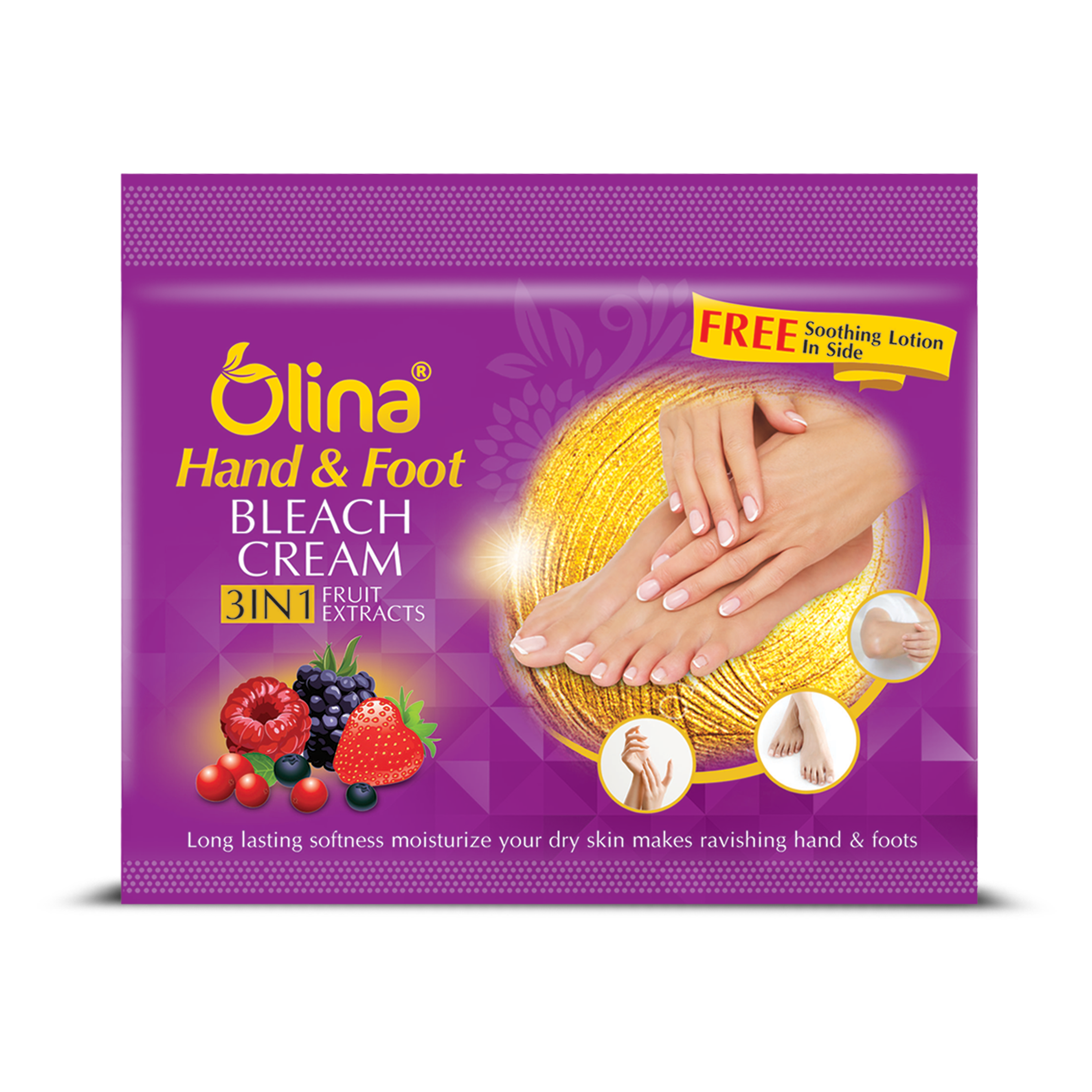 Olina Hand & Foot Fruity Bleach Cream